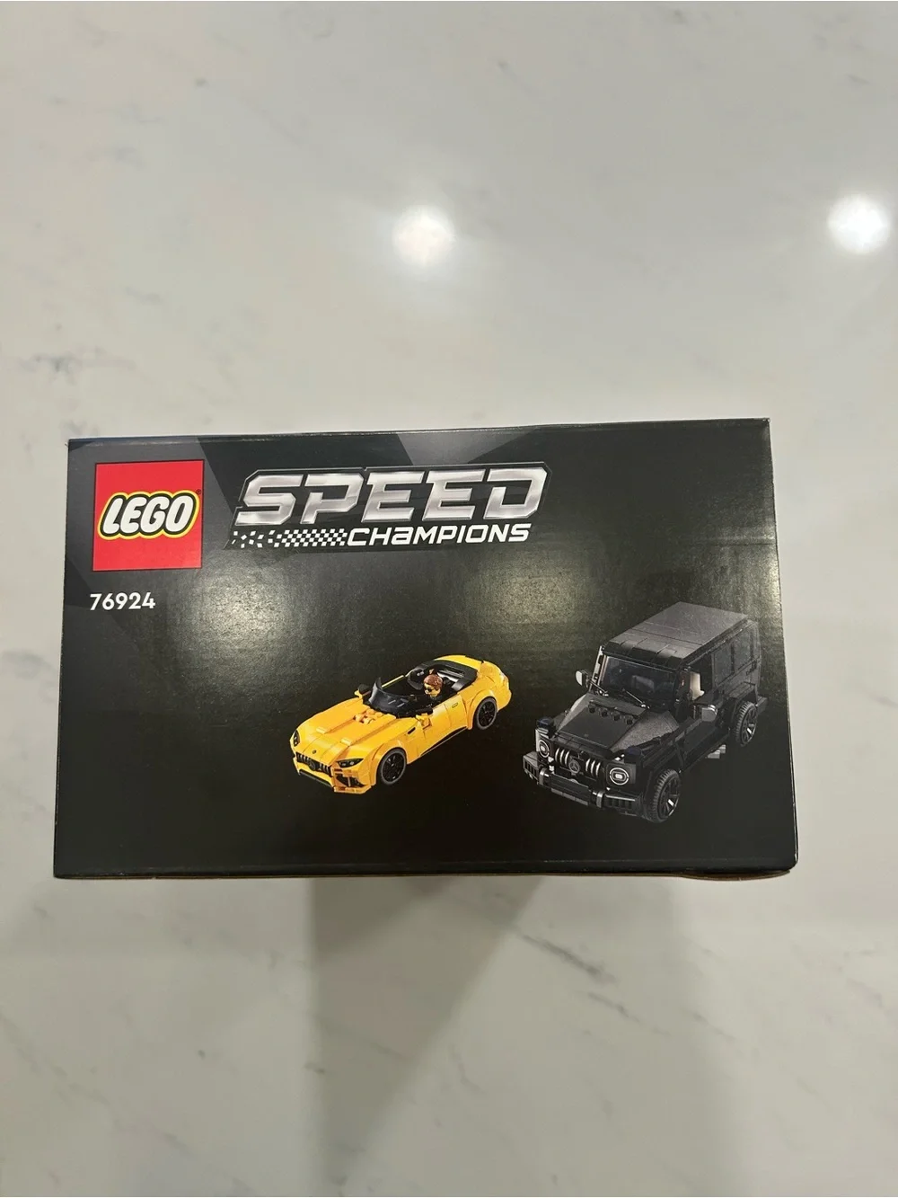 LEGO Speed Champions Black & Yellow Mercedes-AMG G 63 and SL 63 Set